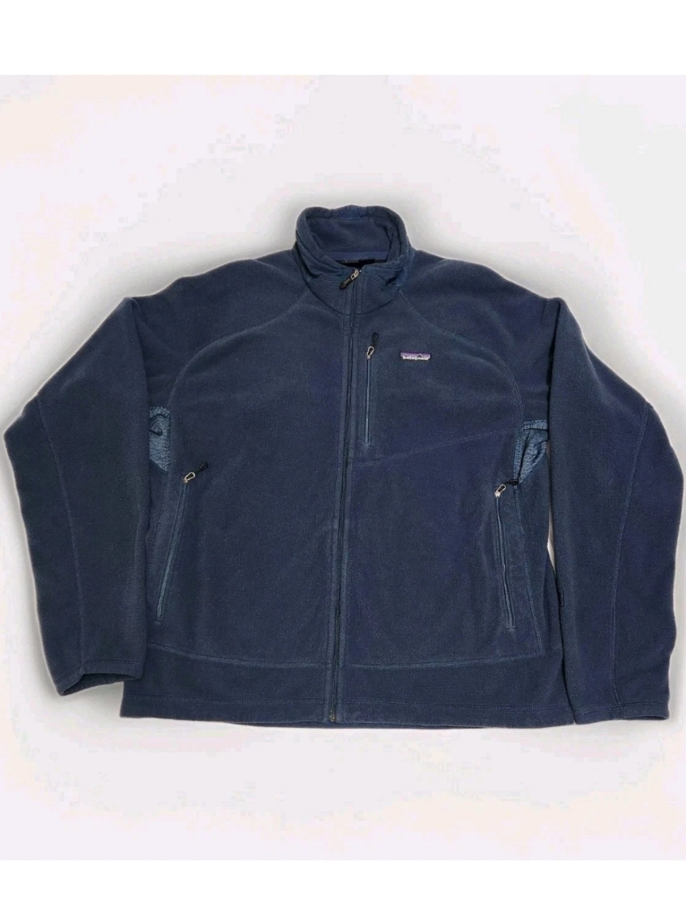 Patagonia Lightweight R4 Jacket Mens L Blue Teal Fleece Full Zip Polartec Lined - Picture 2 of 16